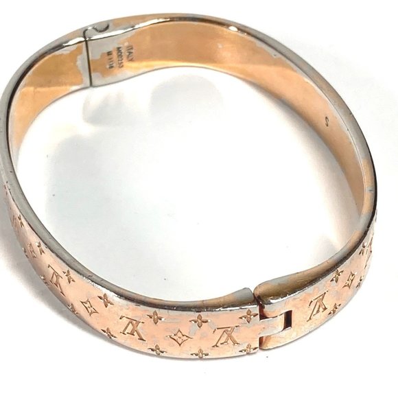 LOUIS VUITTON Pink Monogram Bracelet - Picture 3 of 7